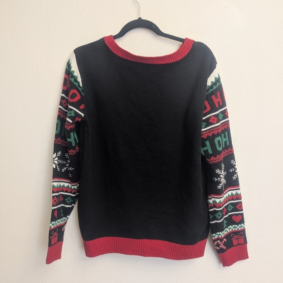 No Boundaries Juniors Grumpy Cat Ugly Christmas Sweater Midweight Size XXL - Picture 4 of 7